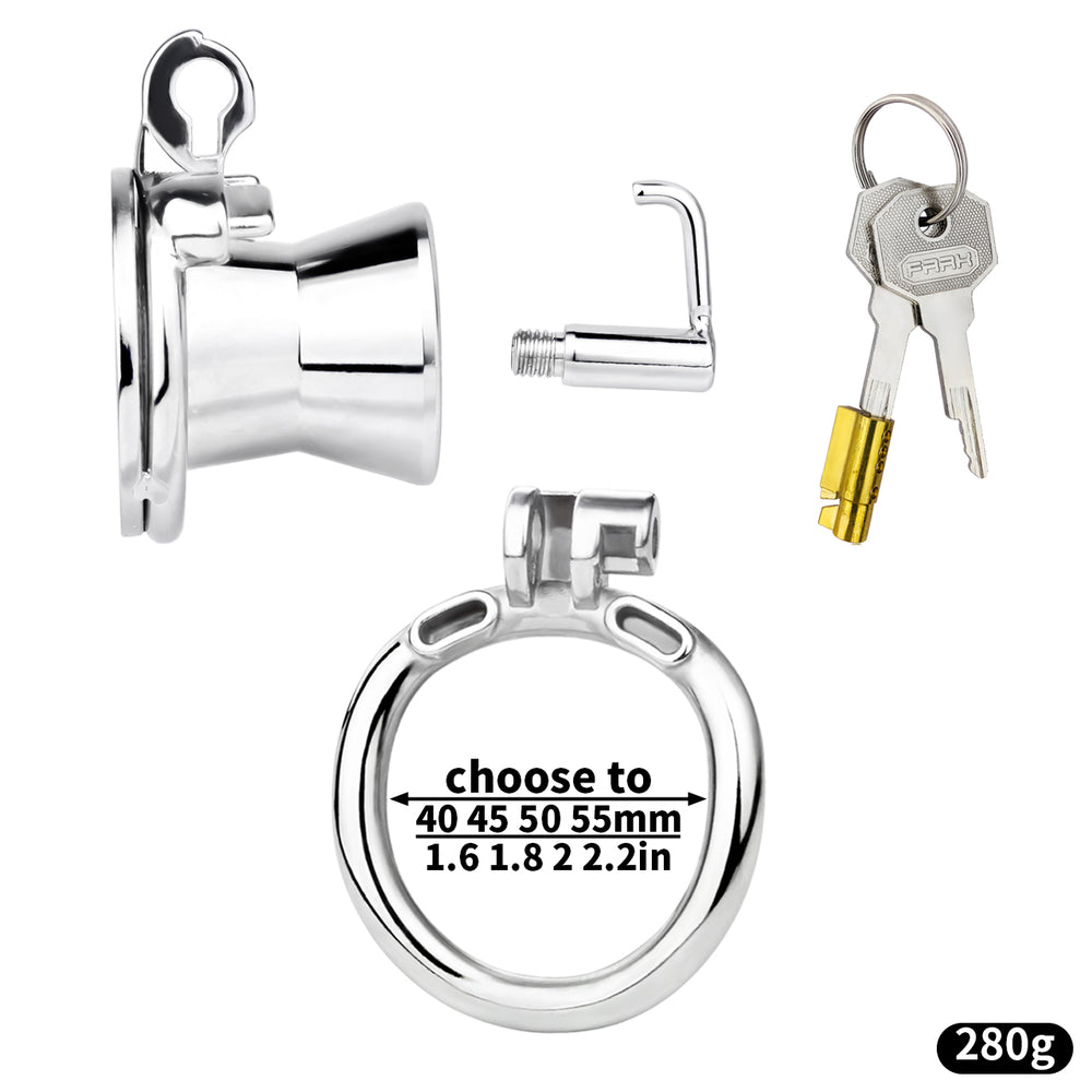 Lotus Lockdown PA Piercing Chastity Cage
