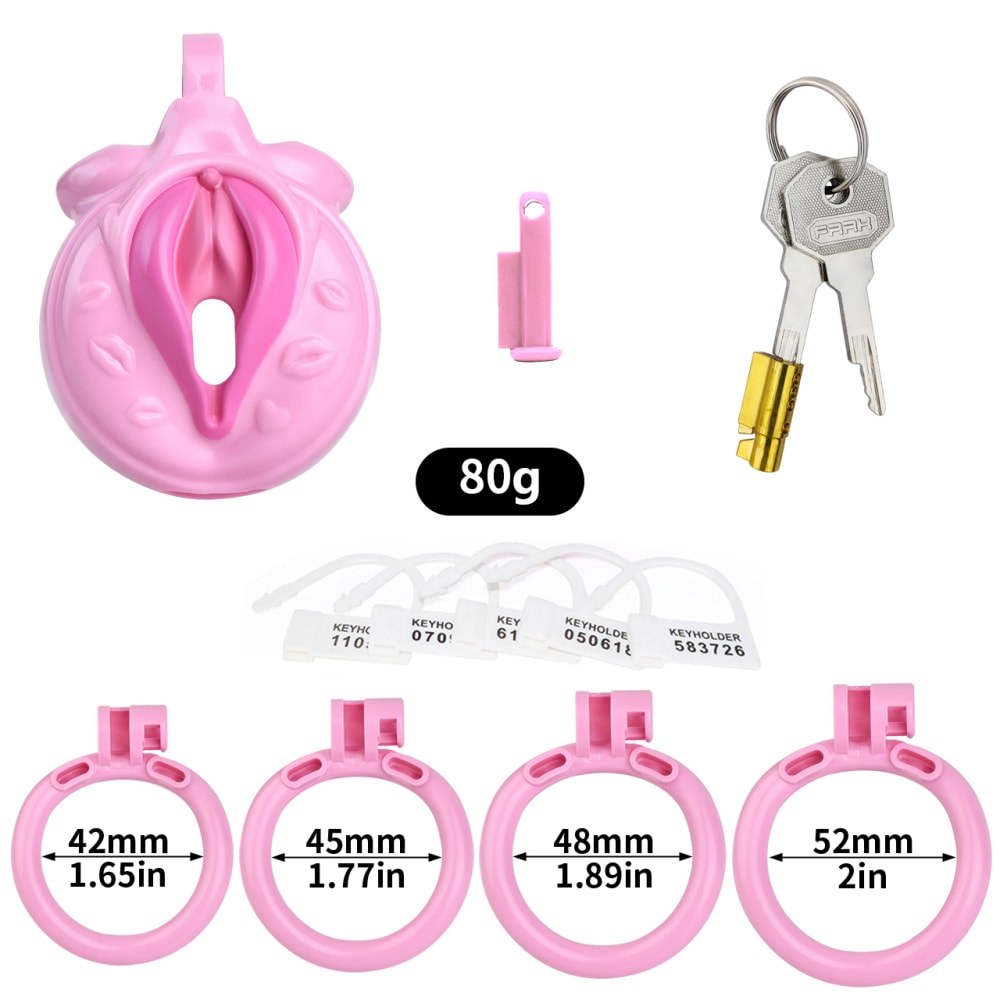 Feminine Enclosure Chastity Cage