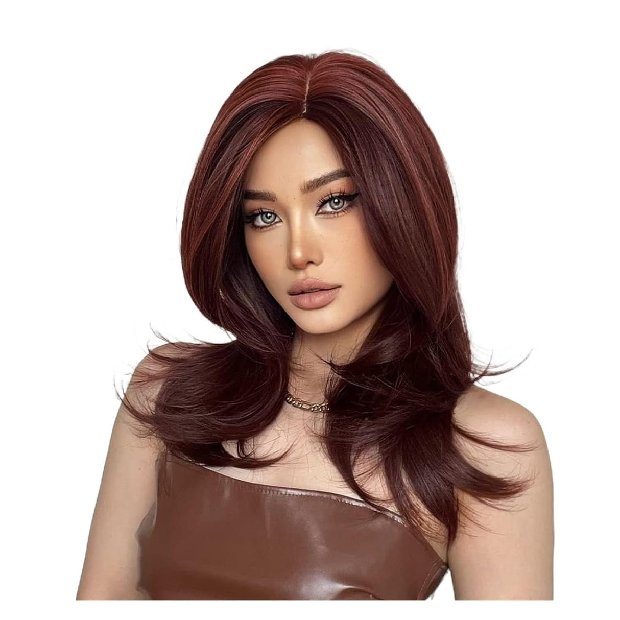 Velvet Ember Synthetic Wig