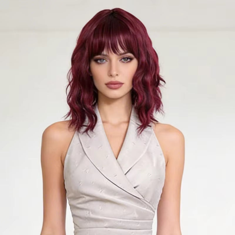 Claret Curl Synthetic Wig