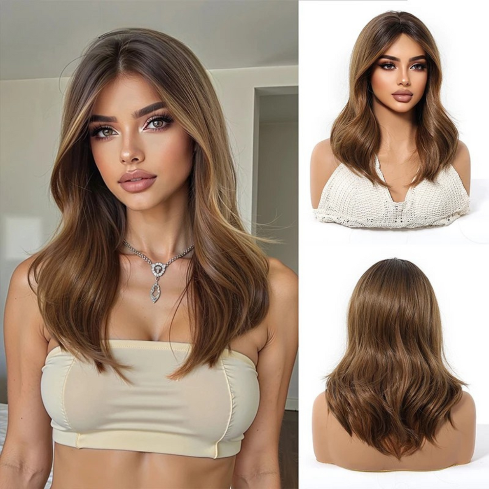 Amber Serenity Synthetic Wig