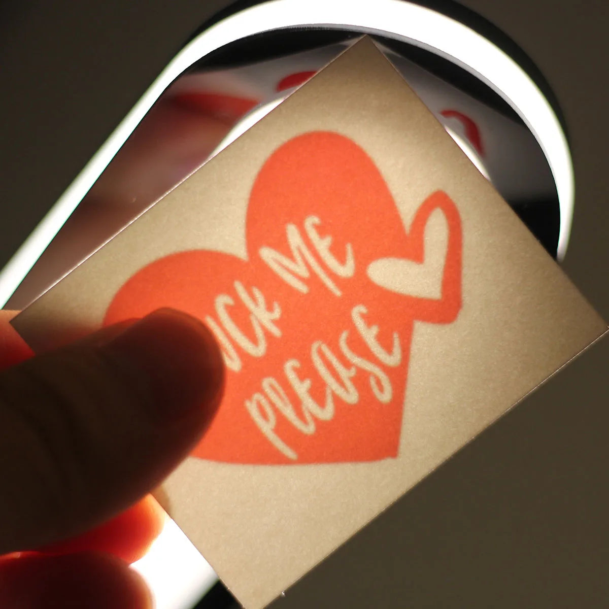 "Fuck Me Please" Temporary Tattoo