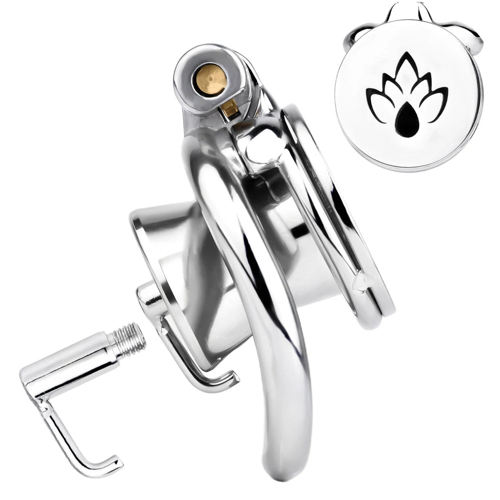 Lotus Lockdown PA Piercing Chastity Cage