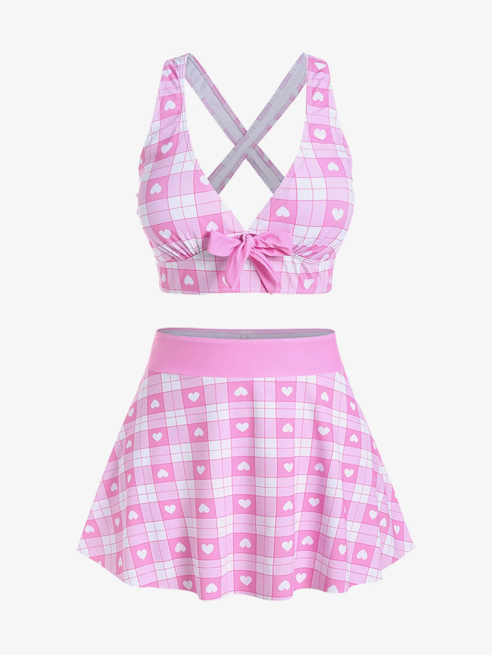 Pretty in Pink Swimsuit Set