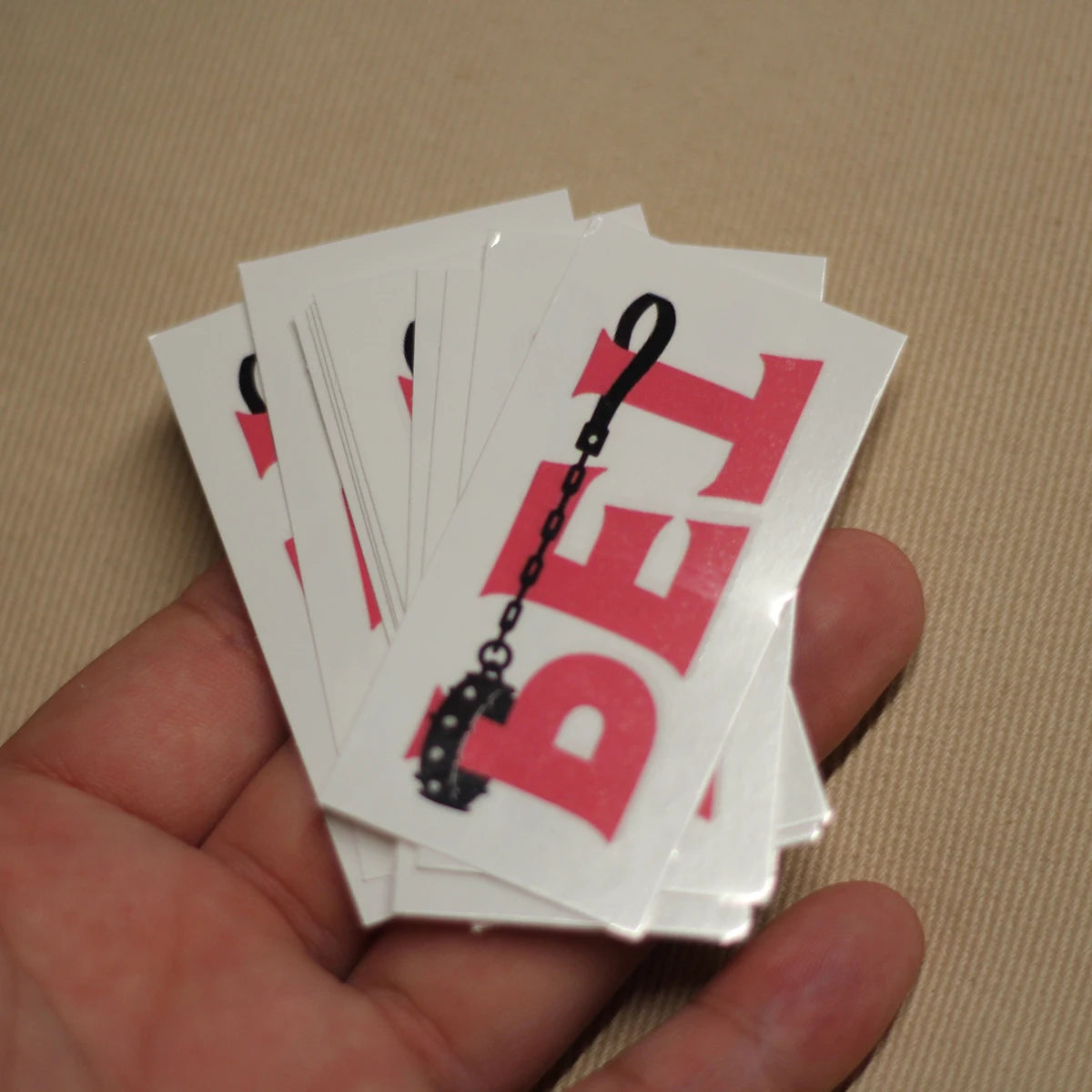 "Pet" Temporary Tattoo