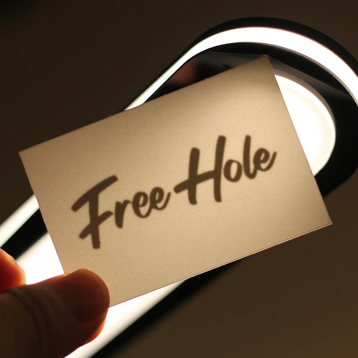 "Free Hole" Temporary Tattoo