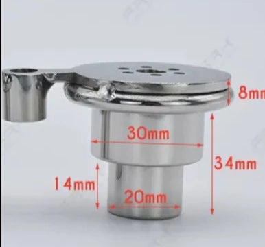 Nexus Inverted Stainless Steel Chastity Cage