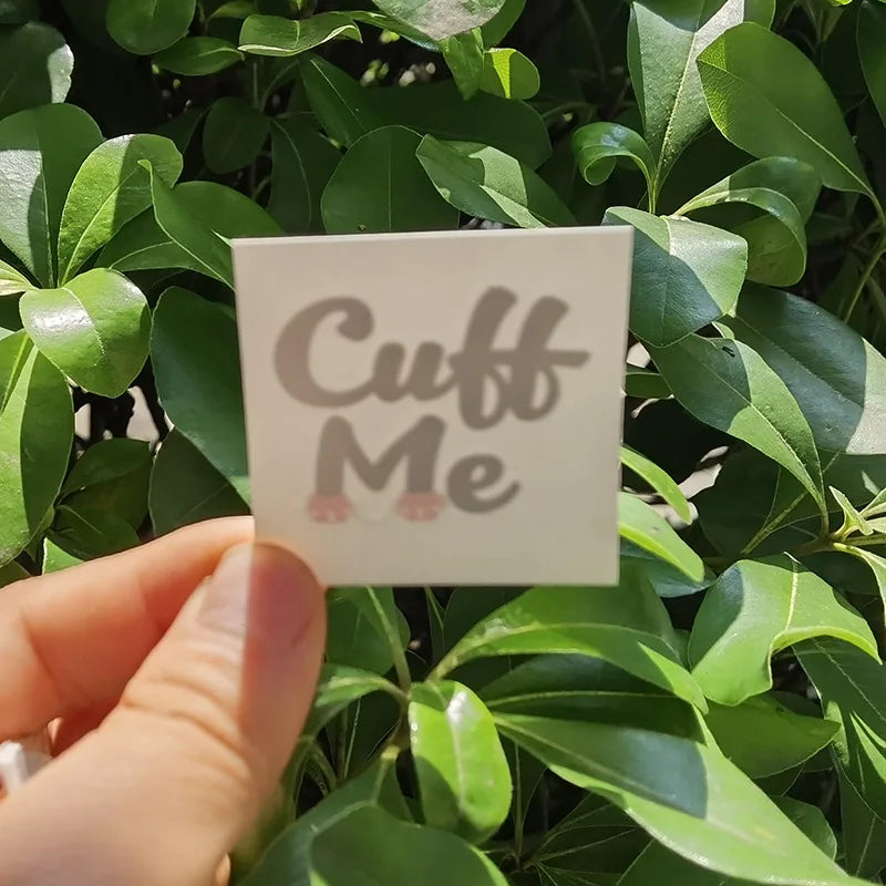 "Cuff Me" Temporary Tattoo