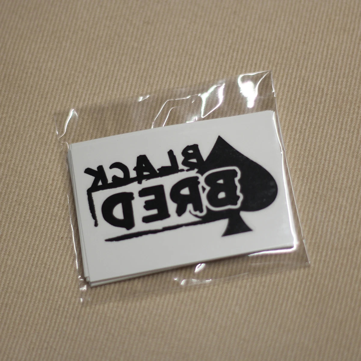 "Black Bred" Temporary Tattoo