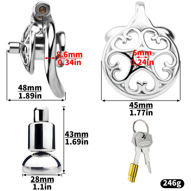 Locked In Love Premium Chastity Cage