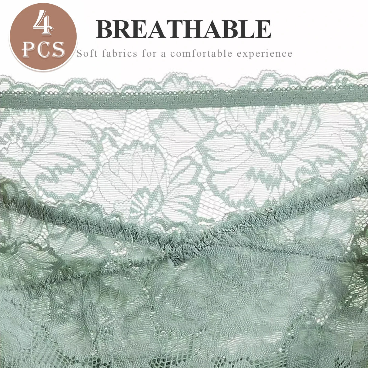 Pretty Petal Panties 4pk