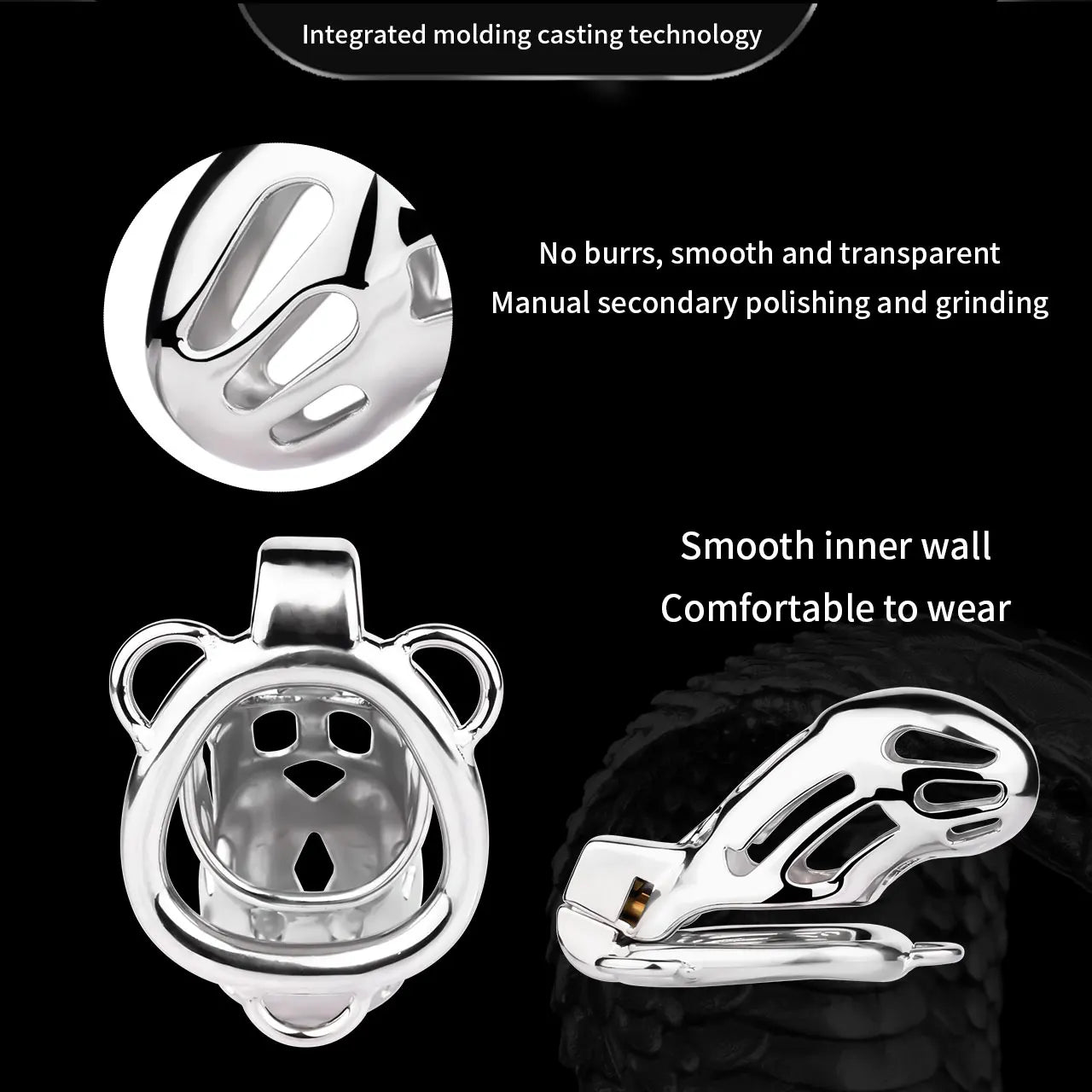 Celestial Cradle Premium Chastity Cage - Large