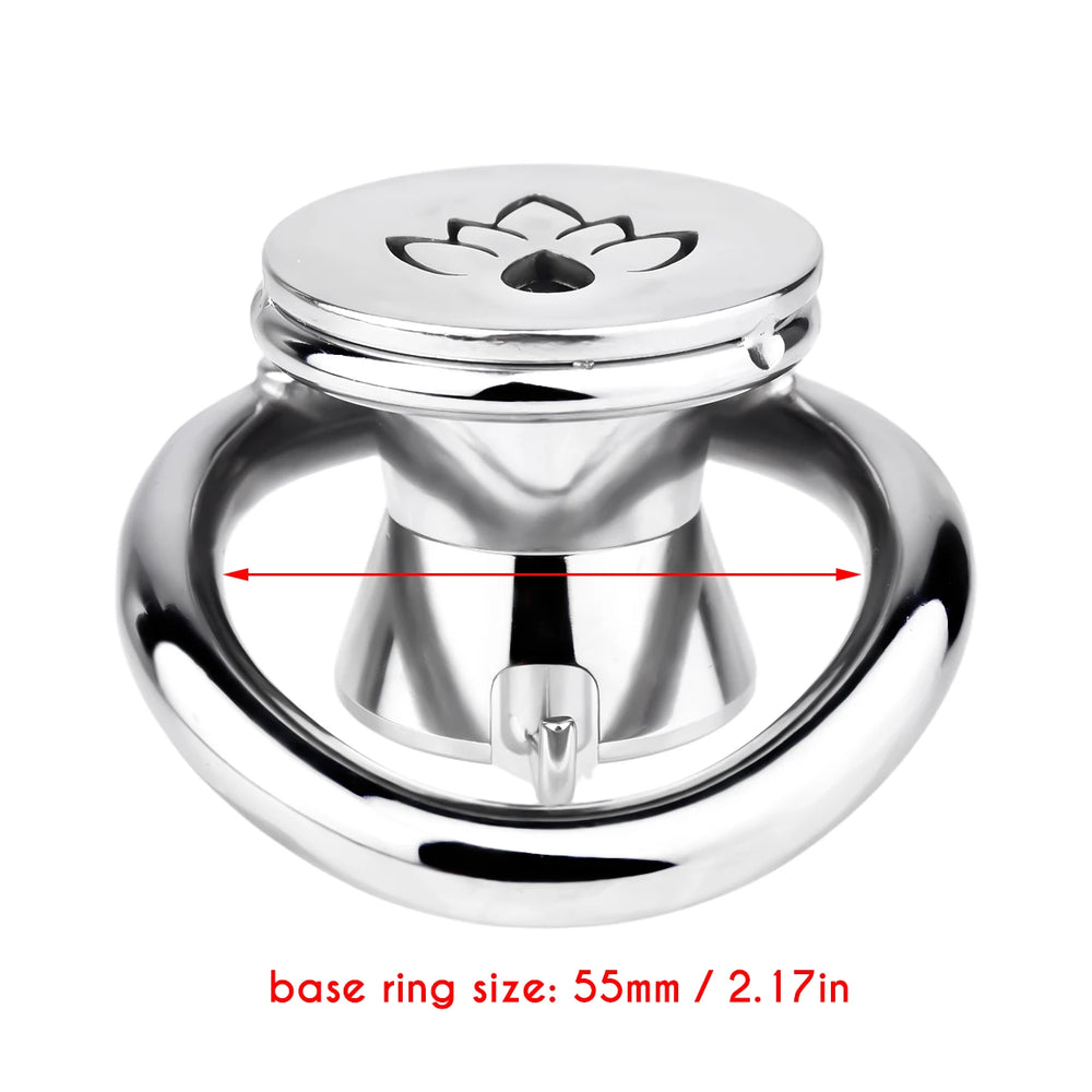 Lotus Lockdown PA Piercing Chastity Cage