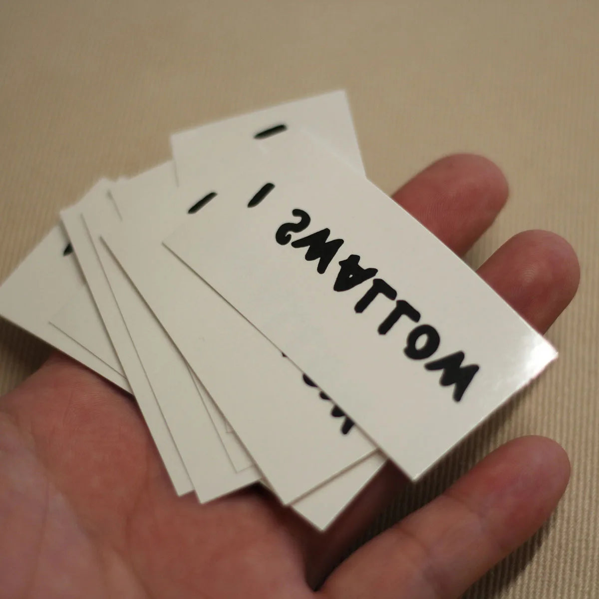 "I Swallow" Temporary Tattoo