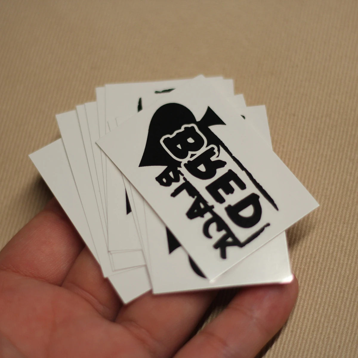 "Black Bred" Temporary Tattoo