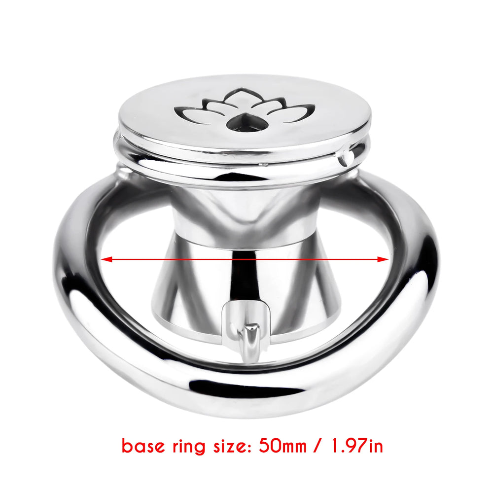 Lotus Lockdown PA Piercing Chastity Cage