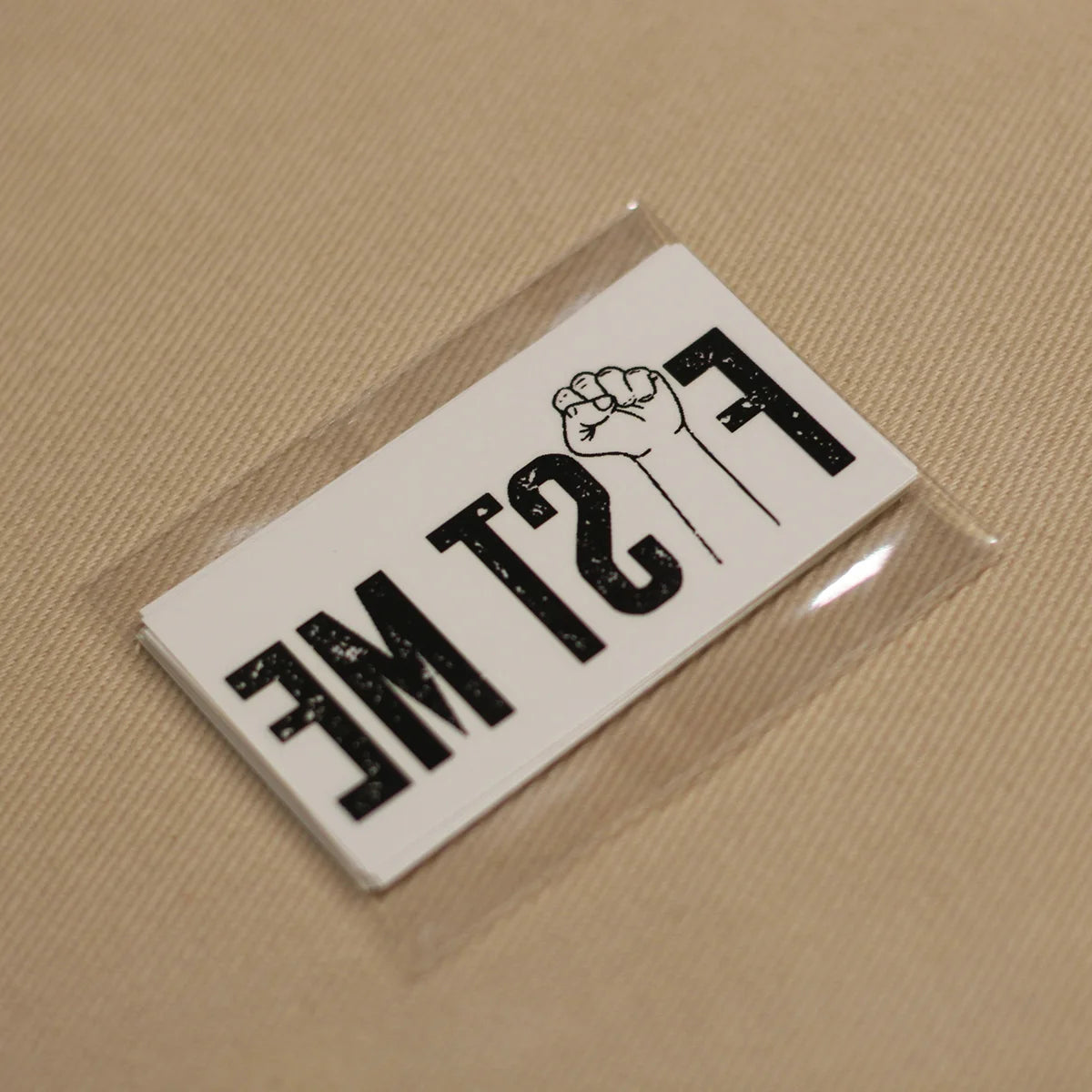 "Fist Me" Temporary Tattoo