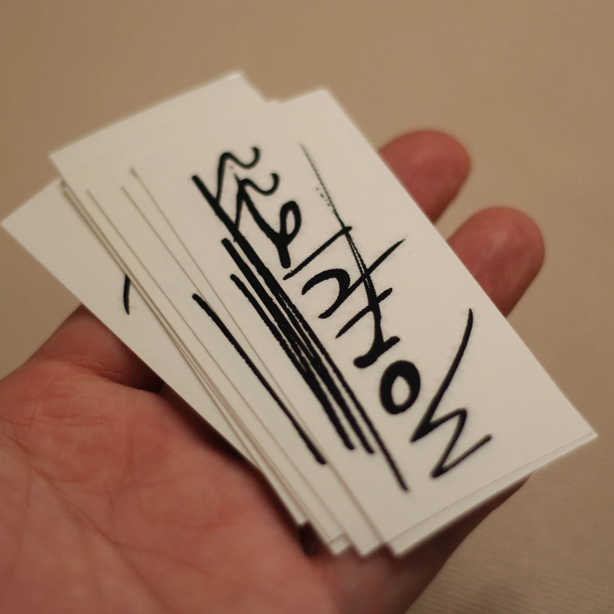 "Worthless" Temporary Tattoo