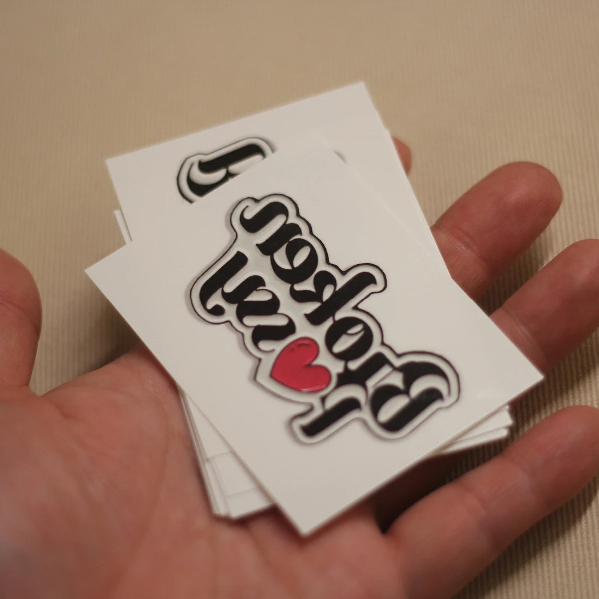 "Broken Pussy" Temporary Tattoo