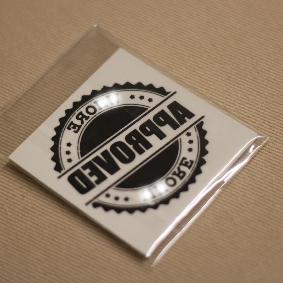 "Whore Approved" Temporary Tattoo