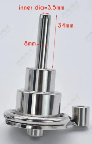 Nexus Inverted Stainless Steel Chastity Cage