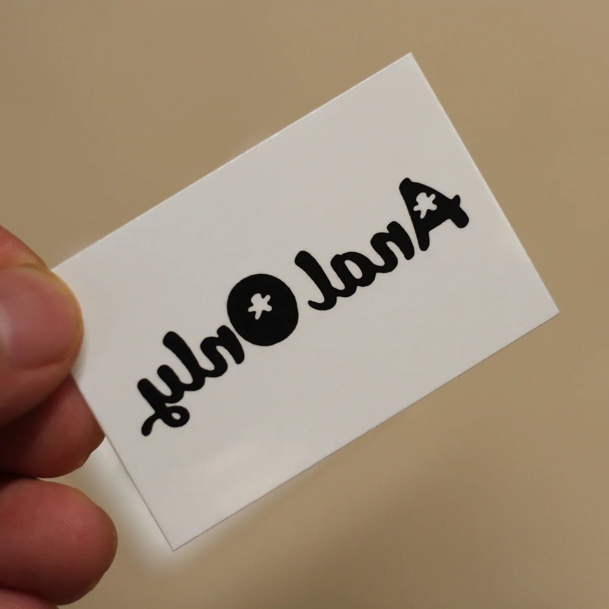 "Anal Only" Temporary Tattoo