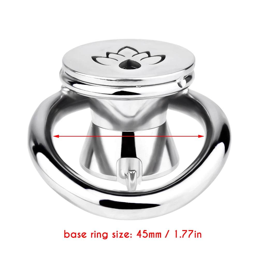 Lotus Lockdown PA Piercing Chastity Cage