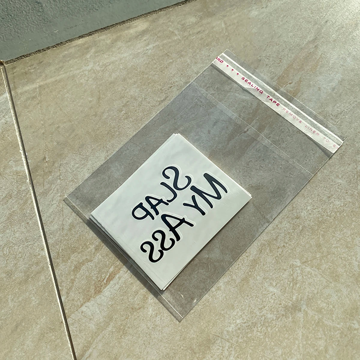 "Slap My Ass" Temporary Tattoo