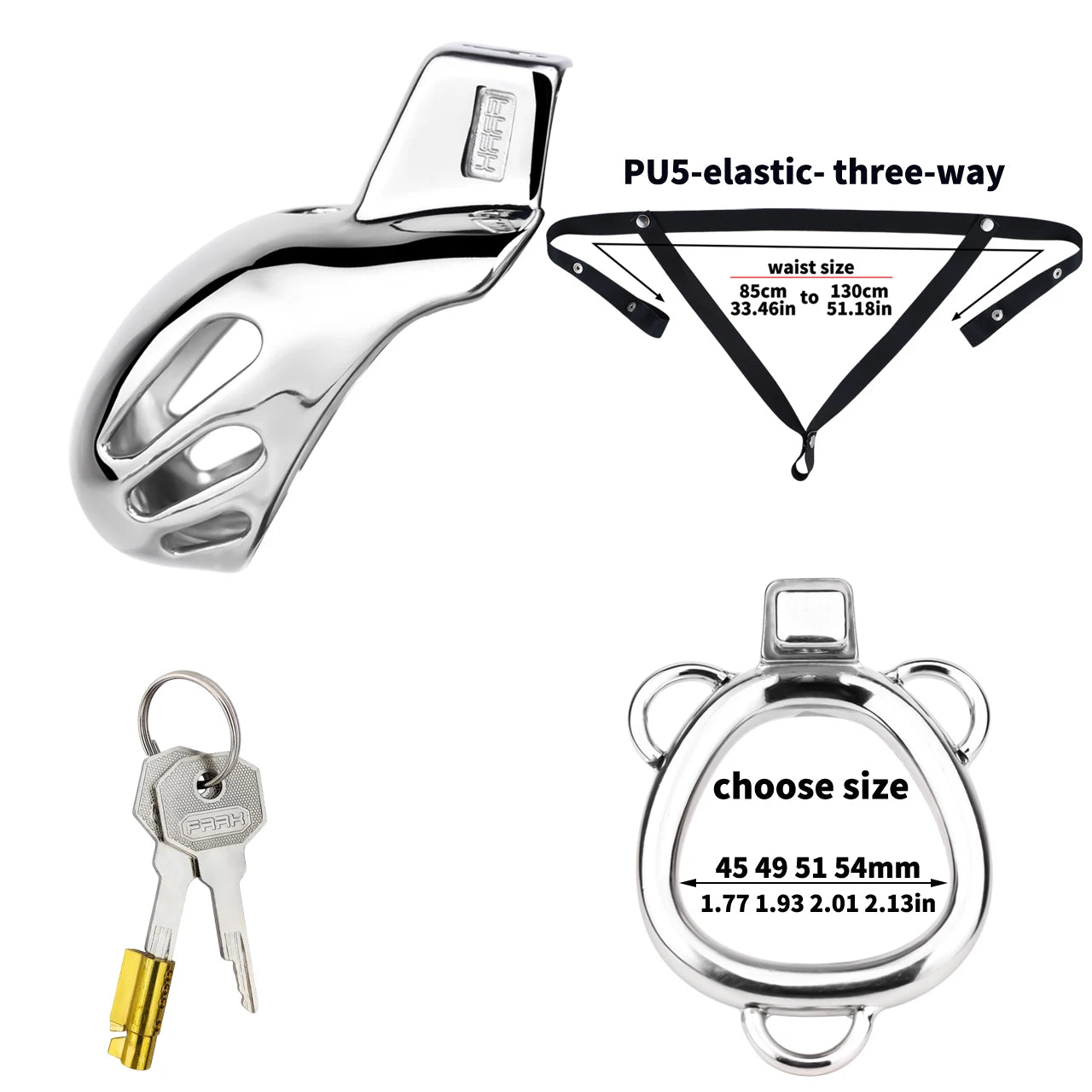 Celestial Cradle Premium Chastity Cage - Small