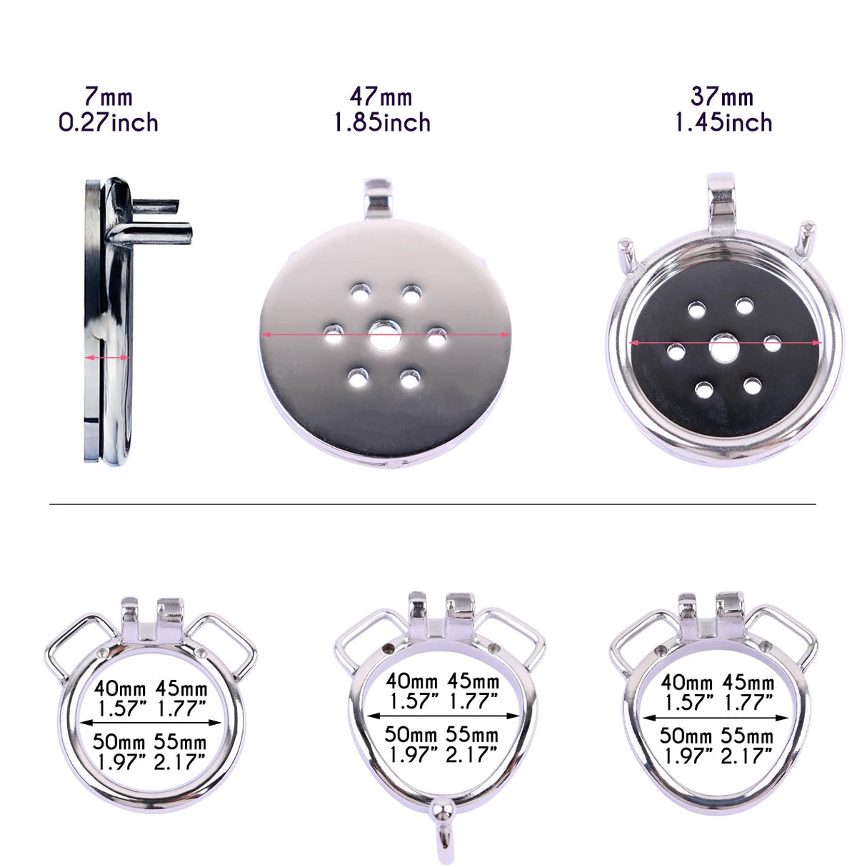 Eternal Sovereign Premium Chastity Cage + Catheter