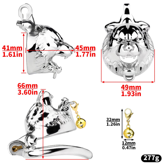 Roaring Lion Premium Chastity Cage