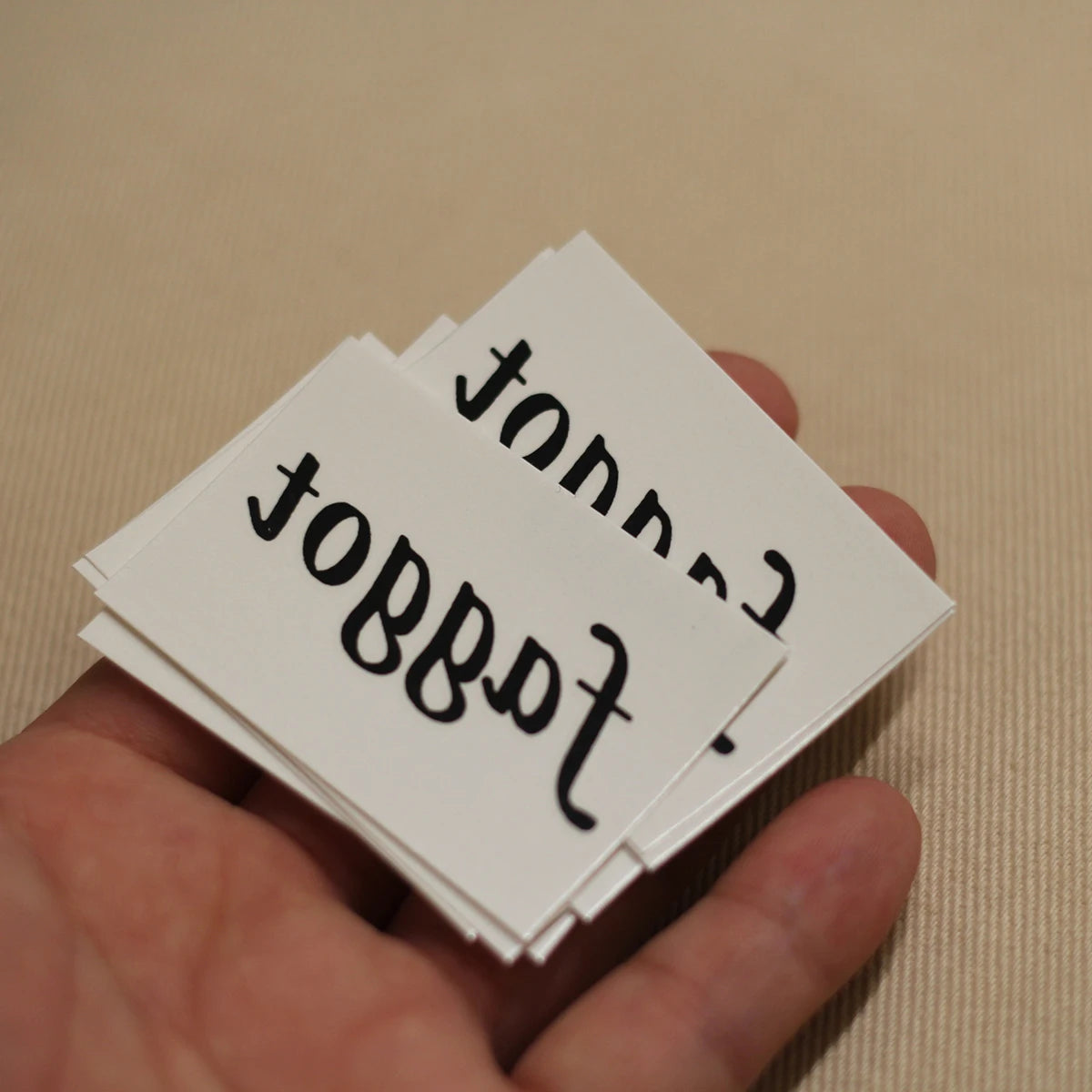 "Faggot" Temporary Tattoo