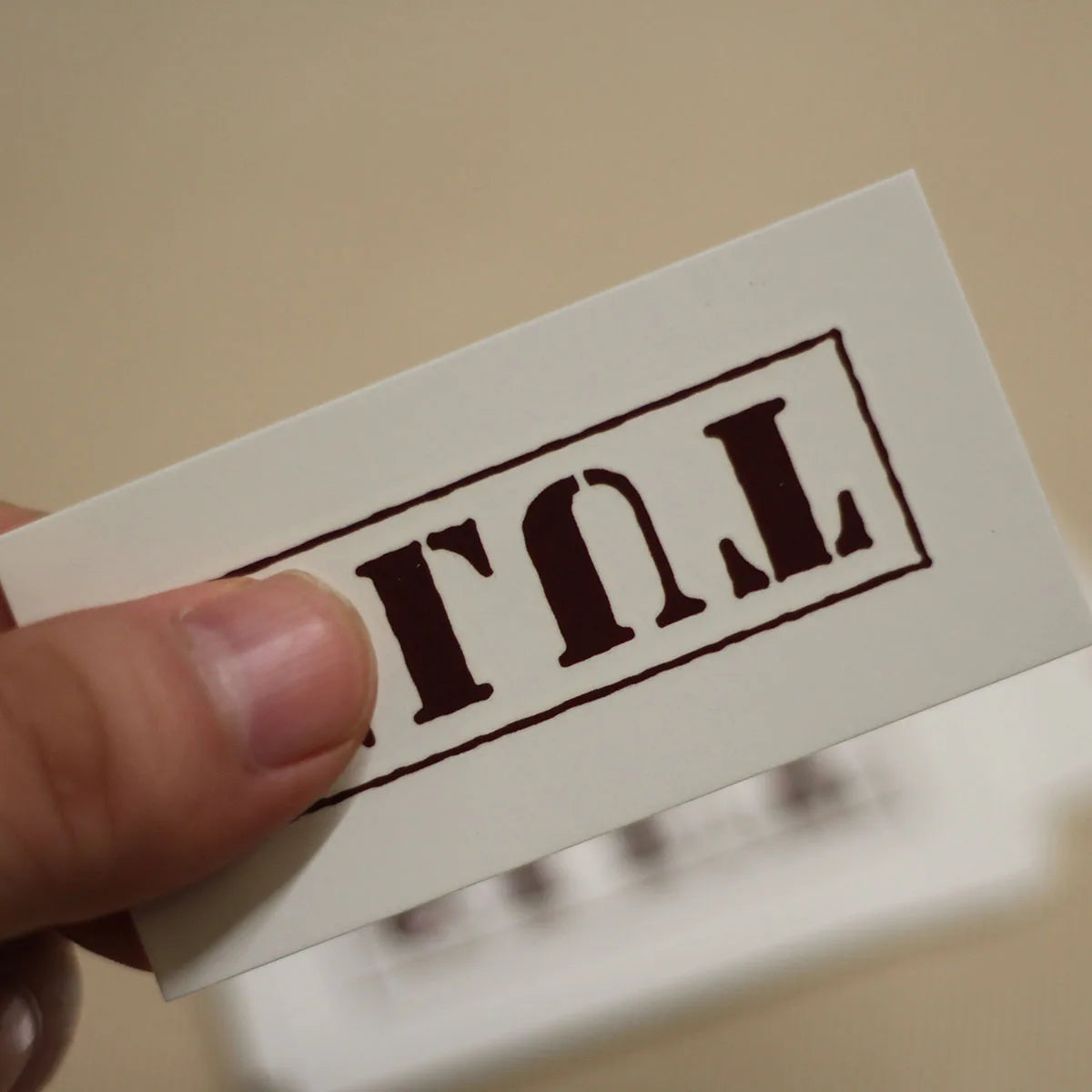 "Slut" Temporary Tattoo