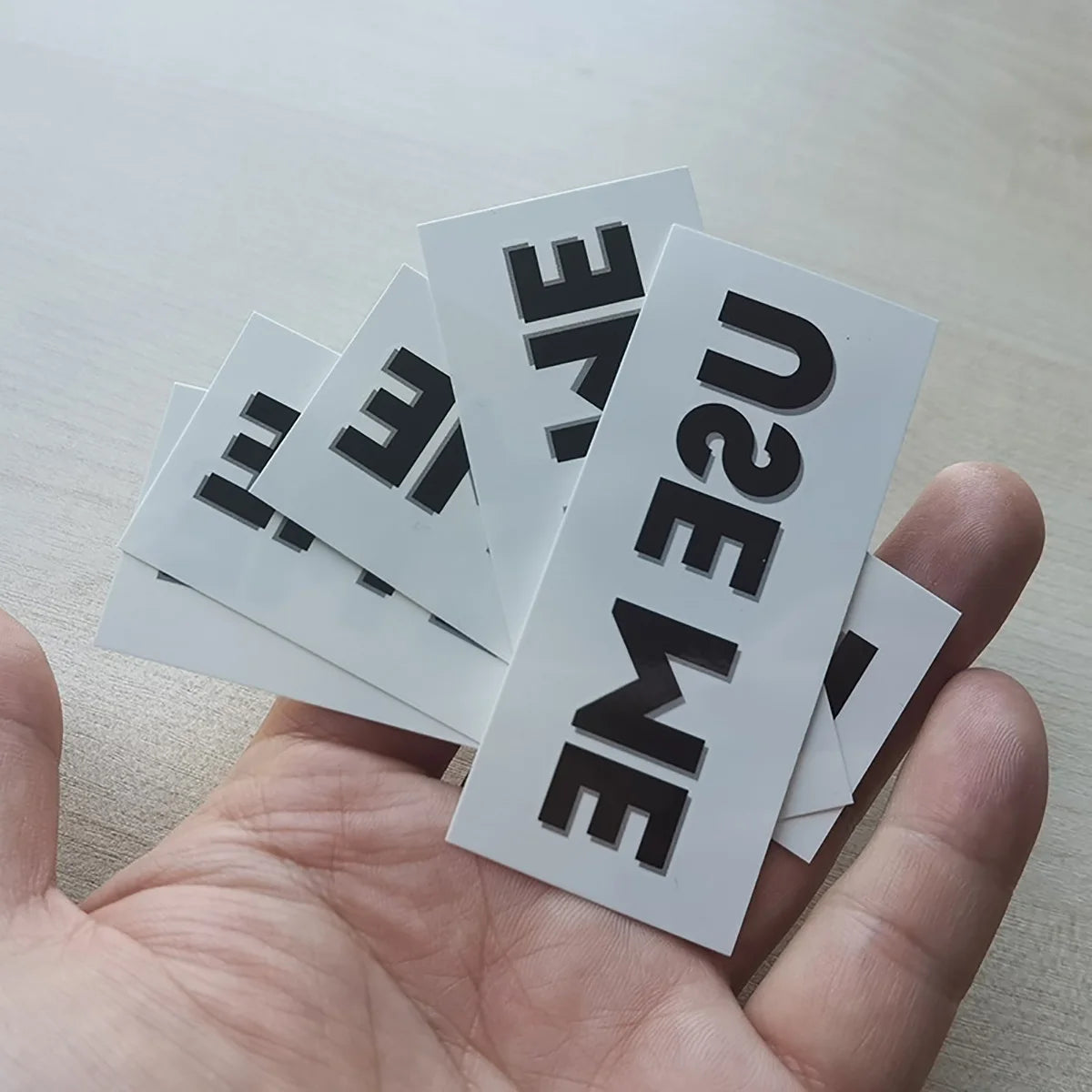 "Use Me" Temporary Tattoo