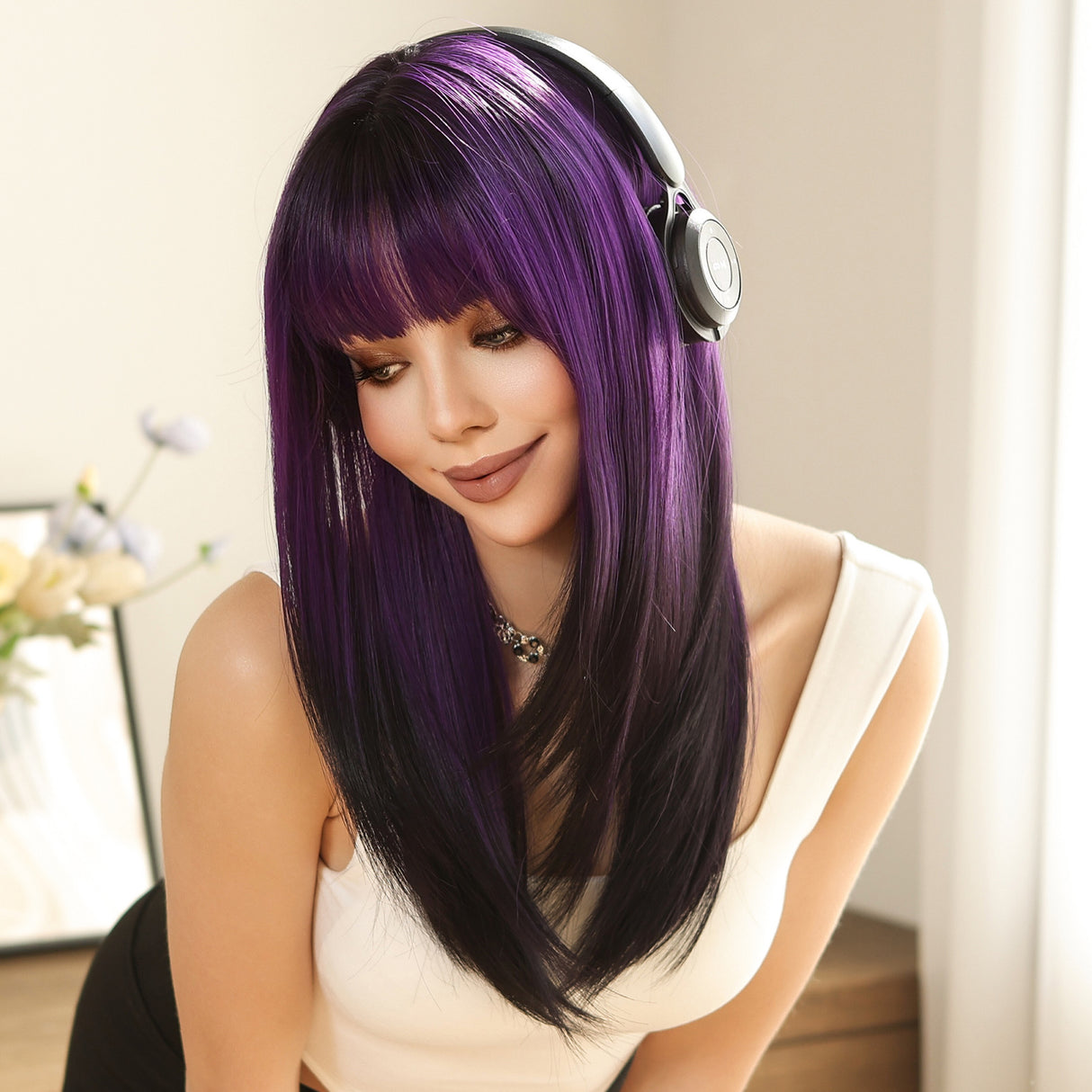 Vixen Purple Passion Synthetic Wig