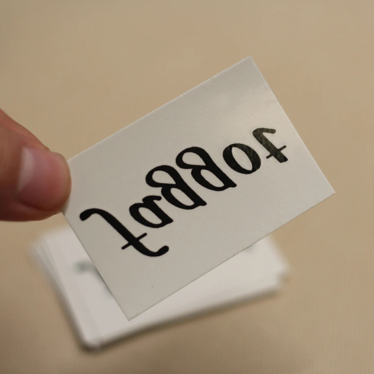 "Faggot" Temporary Tattoo