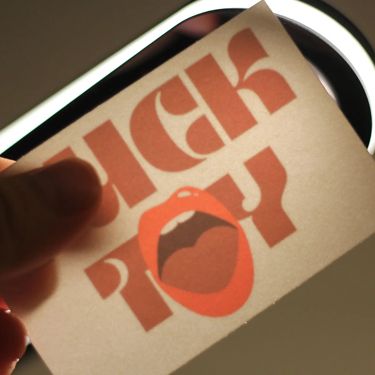 "Fuck Toy" Temporary Tattoo