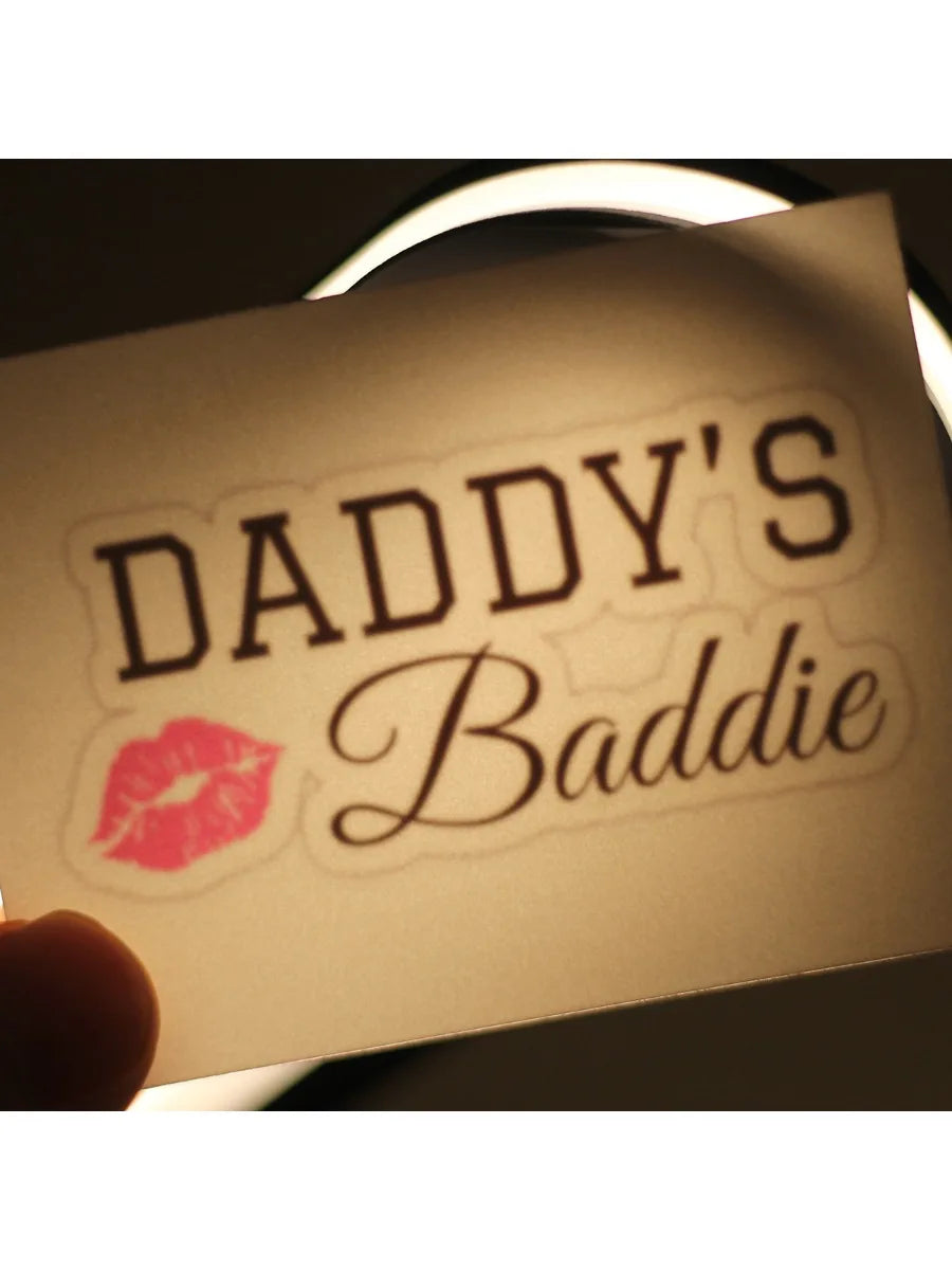 "Daddy's Baddie" Temporary Tattoo