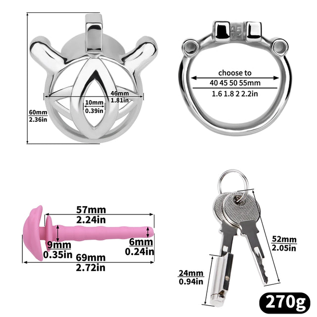 Eye of Horus Premium Chastity Cage