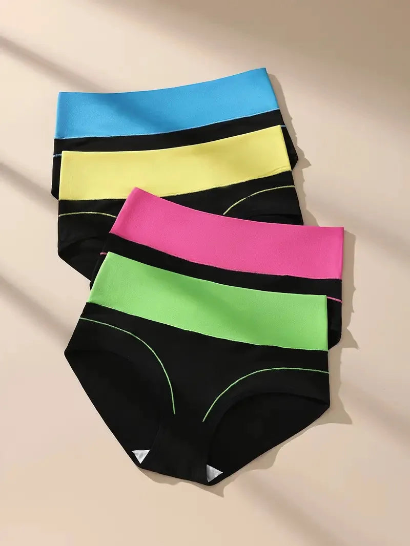 High Waist Body Shaper Briefs - 4pk