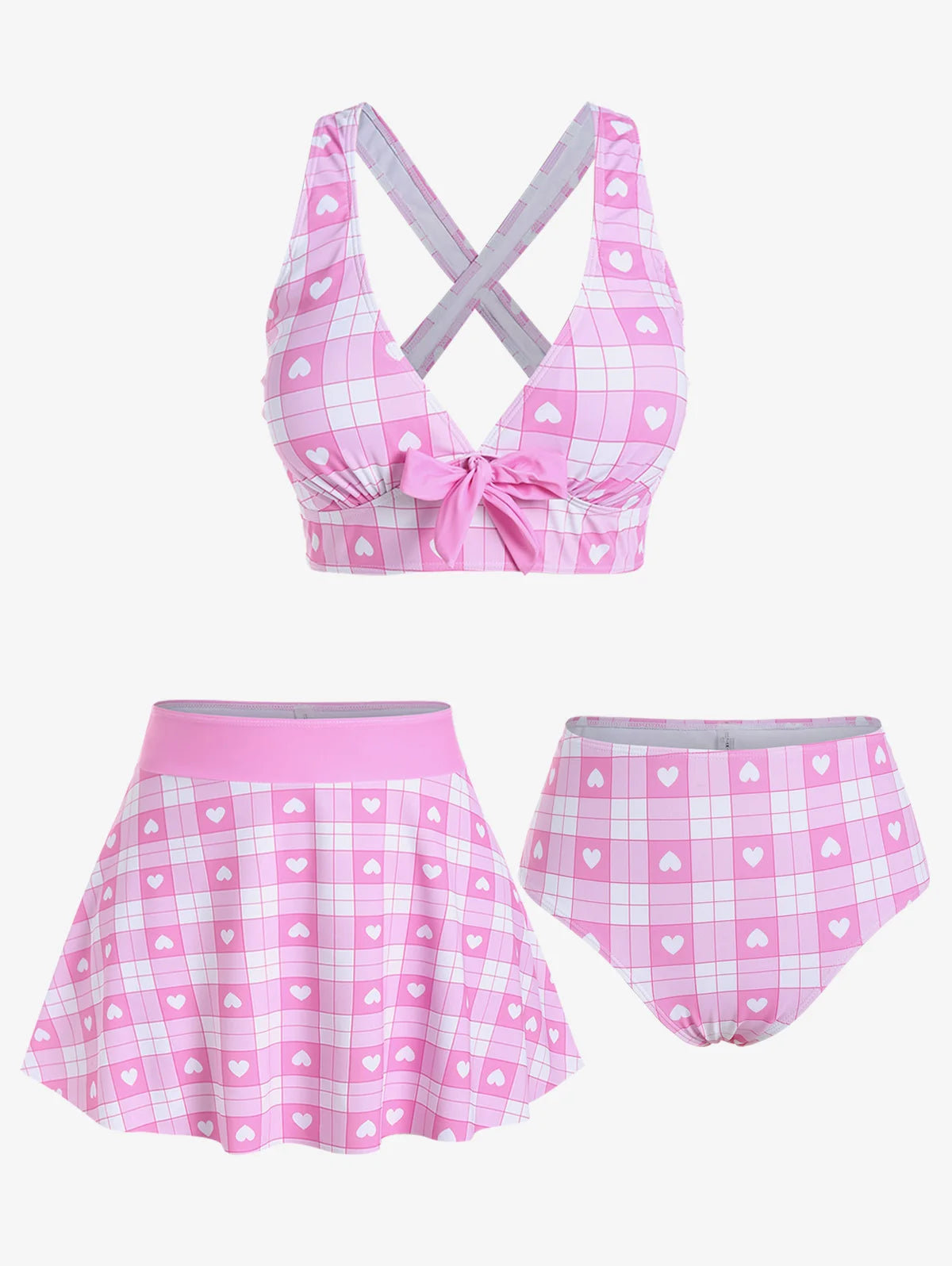 Pretty in Pink Swimsuit Set