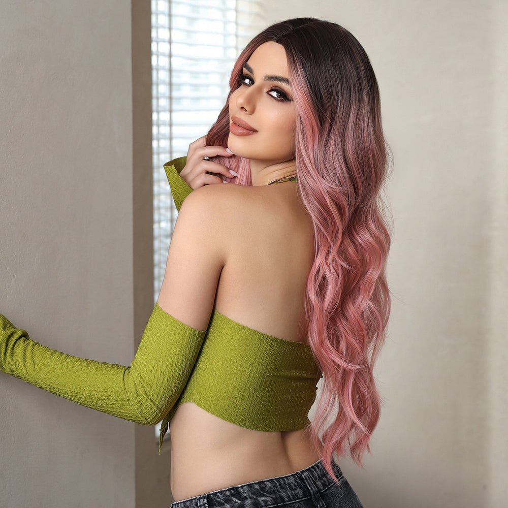 Rose Quartz Reverie Synthetic Wig