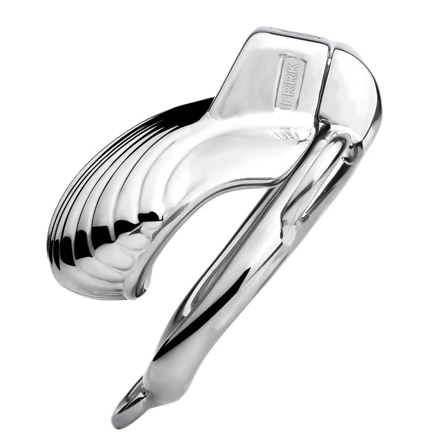 Ribbed Titan Premium Chastity Cage