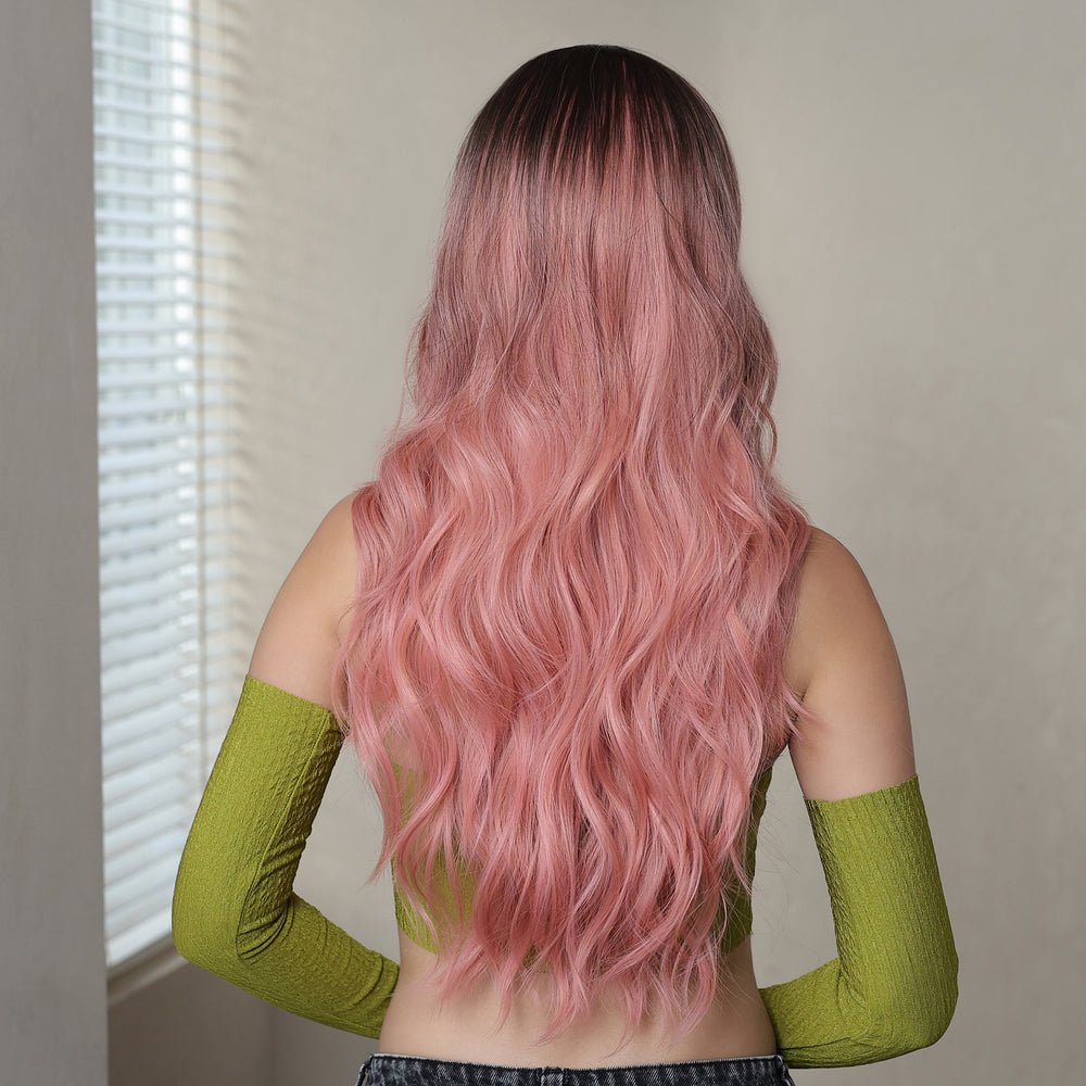 Rose Quartz Reverie Synthetic Wig