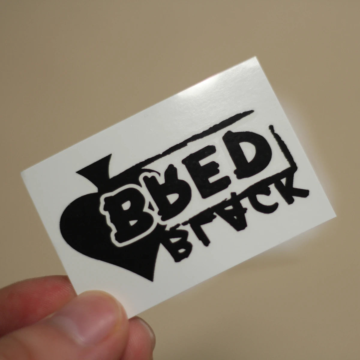 "Black Bred" Temporary Tattoo