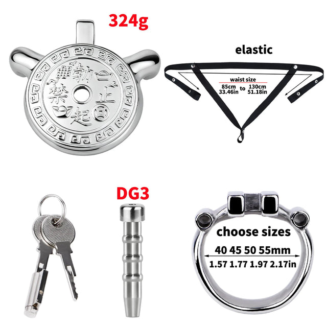 Imperial Coin Premium Chastity Cage