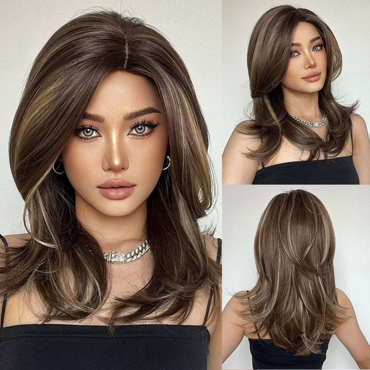 Luxe Caramel Synthetic Wig