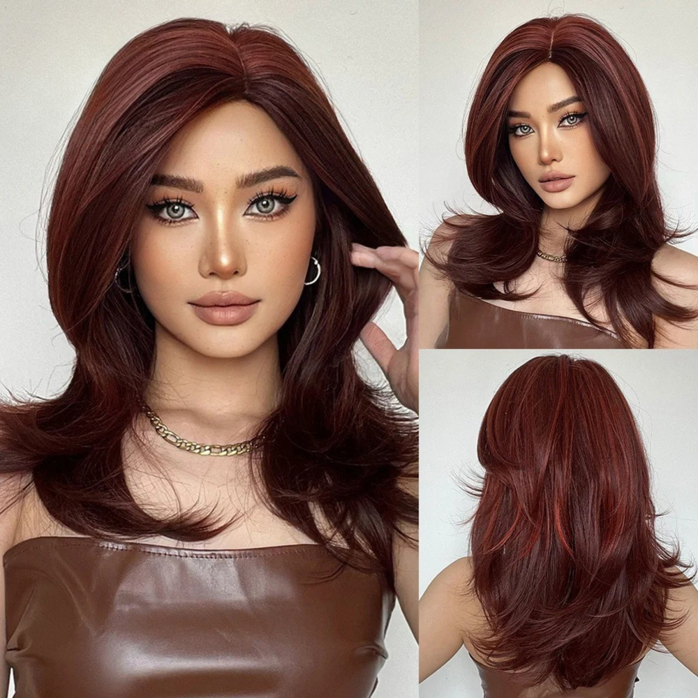Velvet Ember Synthetic Wig