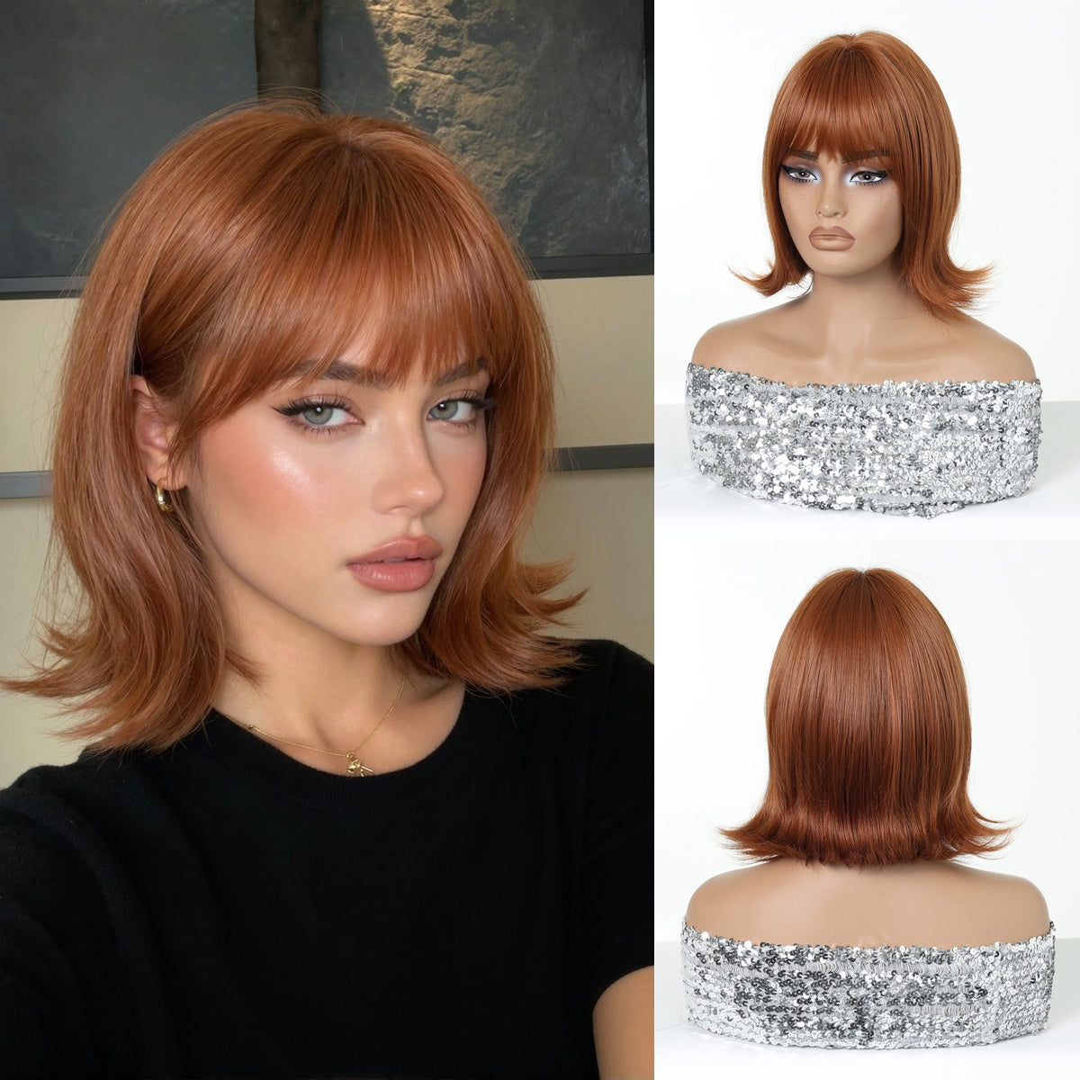 Amber Shortie Synthetic Wig