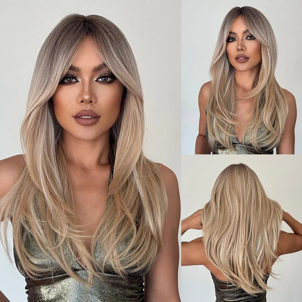 Sissy Glam Layered Luxe Synthetic Wig